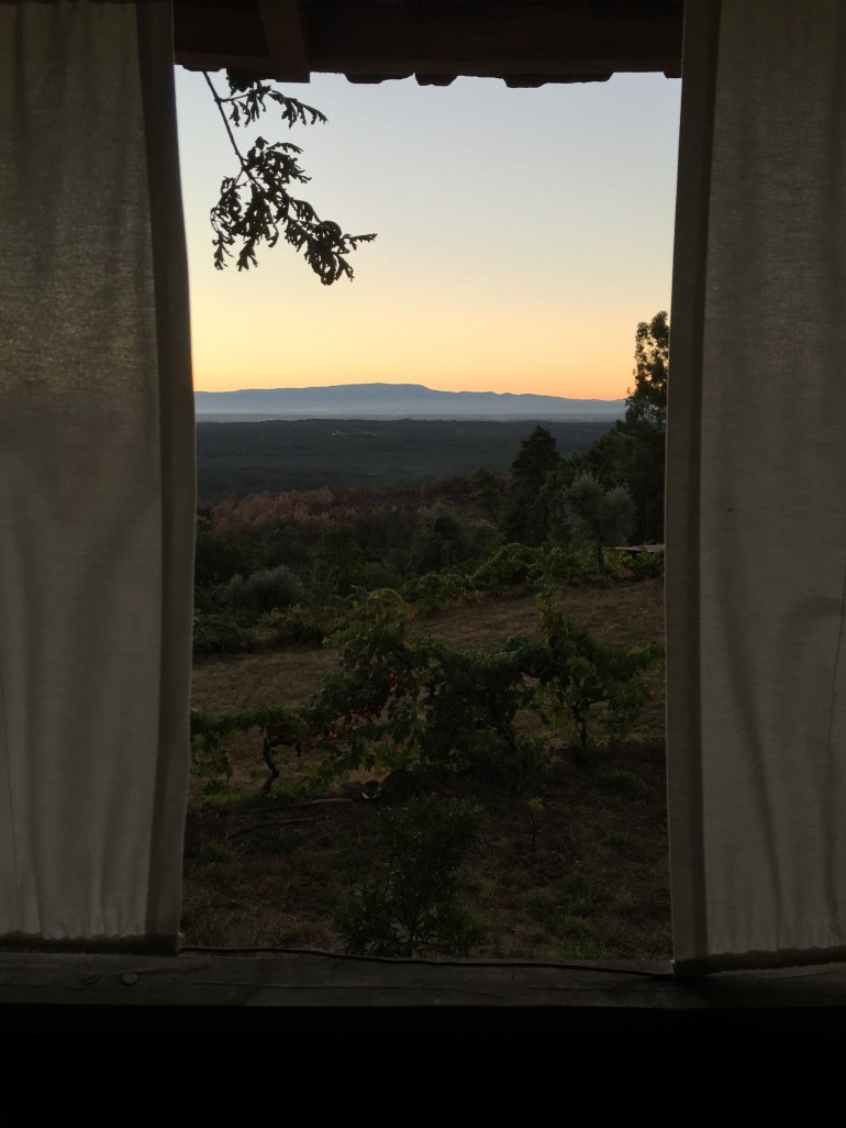 staring out windows in Portugal