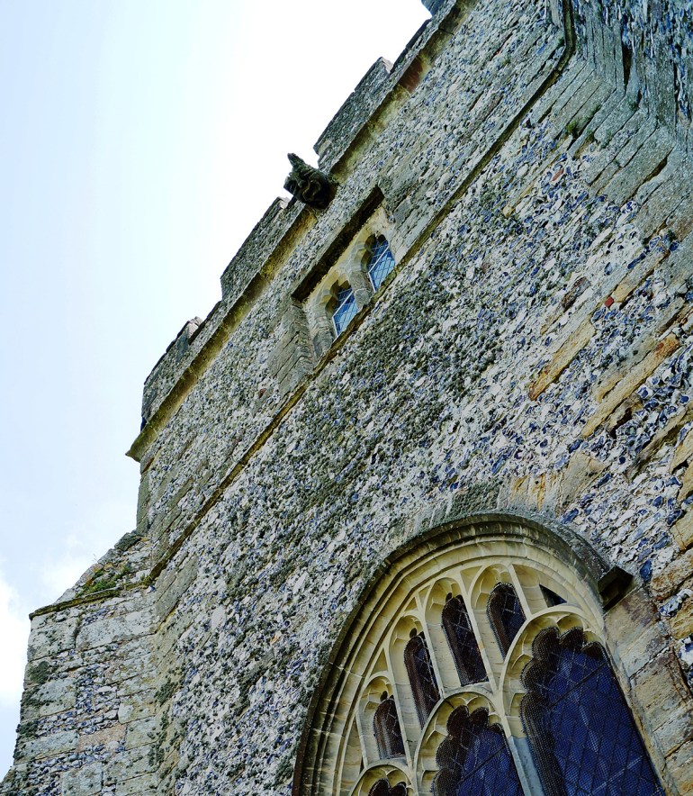 Hamsey-church-gargoyle